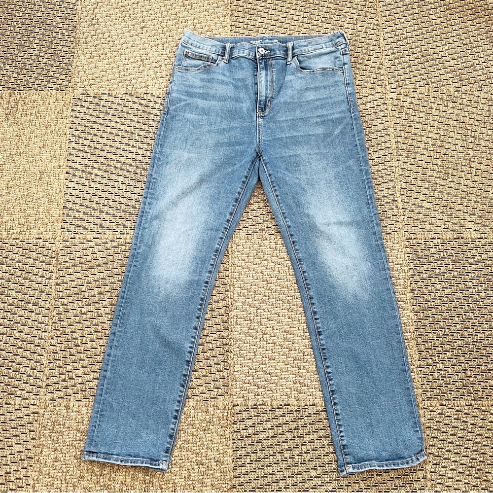 Old Navy Boys Size 20 Plus Slim Jeans Blue Denim 360 Stretch Built-In Tough